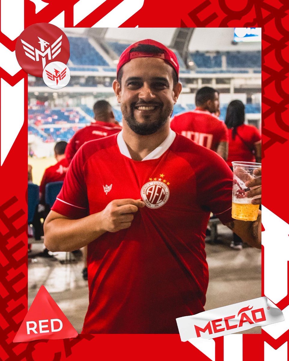 mecaooficial's tweet photo. Ontem (10), foi dia de estreia do nosso manto RED em campo e na arquibancada! 😍❤️
📌Modelo já disponível em nossa loja por R$ 209,90.
Lembrando que #SocioMecão tem 15% de desconto em nossas camisas oficiais de jogo ❤️
#futebol #mecãodomeucoração #AmaiordoRN
#RN #América https://t.co/NEYweuso7g