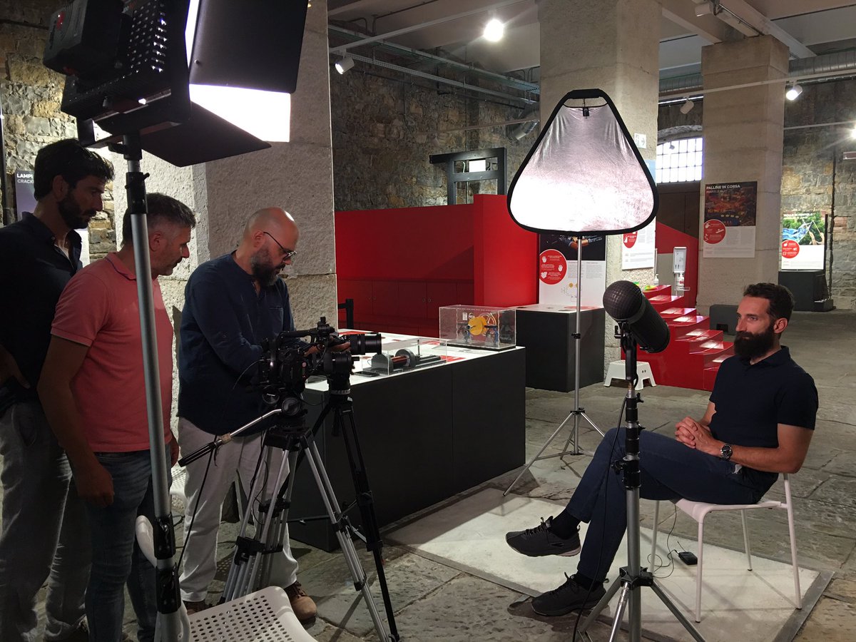 Oggi si gira al #museo! 🎬
con <a href="/AlexBellini1/">chicken</a> e <a href="/lucarosini2/">Luca Rosini</a> per <a href="/raidocumentari/">Rai Documentari</a> 

#Trieste #Magazzino26 #PortoVecchio #documentario