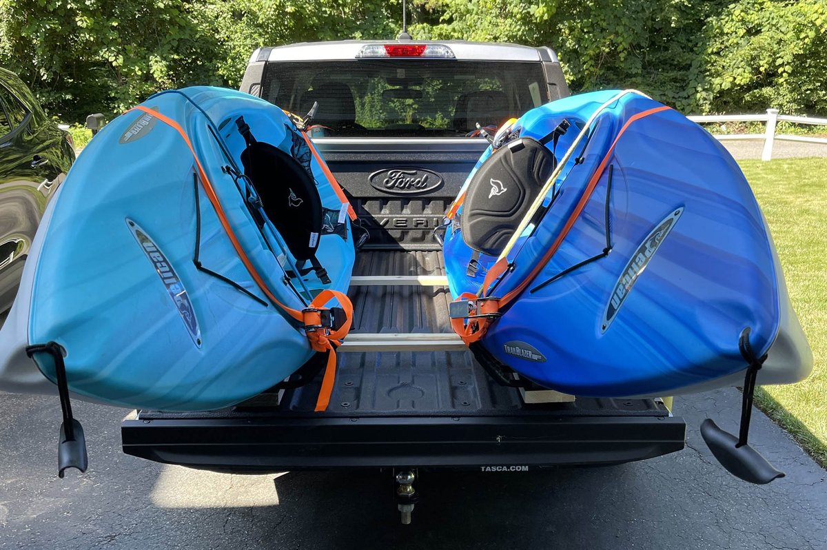 Maverick Truck Club on Twitter "Homemade Double Kayak Sled (Bed Mounted) in Ford Maverick https