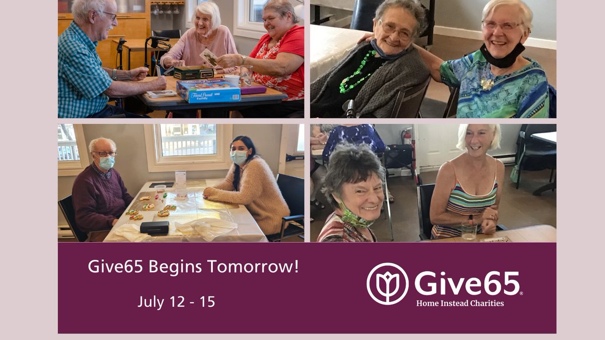 The Give65 event starts tomorrow! Please support seniors in our community by donating through this link give65.ca/spencerhousese…. We appreciate your support! @HICharities