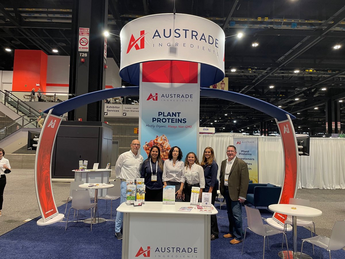 austradefoods's tweet photo. IFT FIRST 2022 has officially begun! We’re excited to meet you all. Come see us at booth #S2456.
#ift #iftfirst #iftfirst2022 #foodingredients #organic #nongmo #cleanlabel https://t.co/qLlEJxLRMQ
