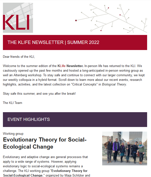 KLIAustria's tweet photo. Check your emails! The latest #KLife Newsletter is now out! You can view it here (https://t.co/qeU65NBiHk) and subscribe to receive the next one! https://t.co/OqkXZ66jvE