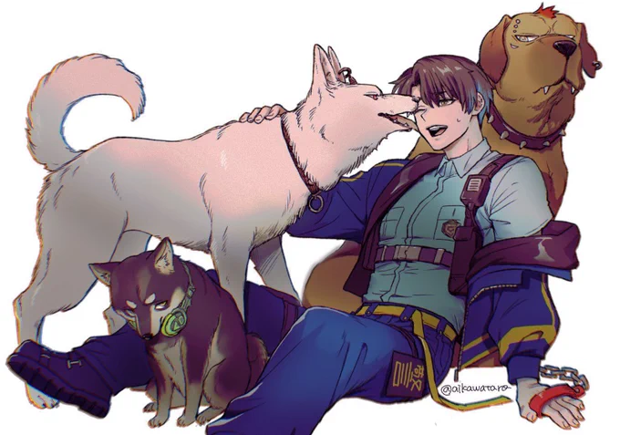 ゴクラックの…犬飼の…裏の人格良くない?って絵
#パラライファンアート 