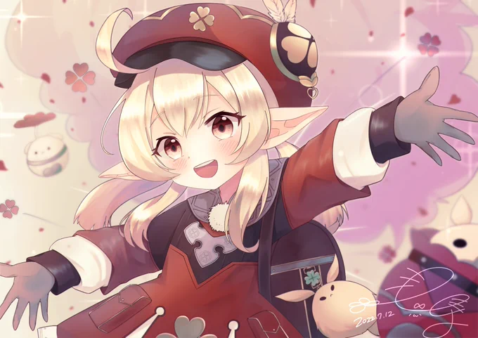 クレー復刻祝い&ガチャ祈願!!
13日回すから、出ますようにと言う気持ちを込めて描いた!
#原神 #Genshinlmpact 