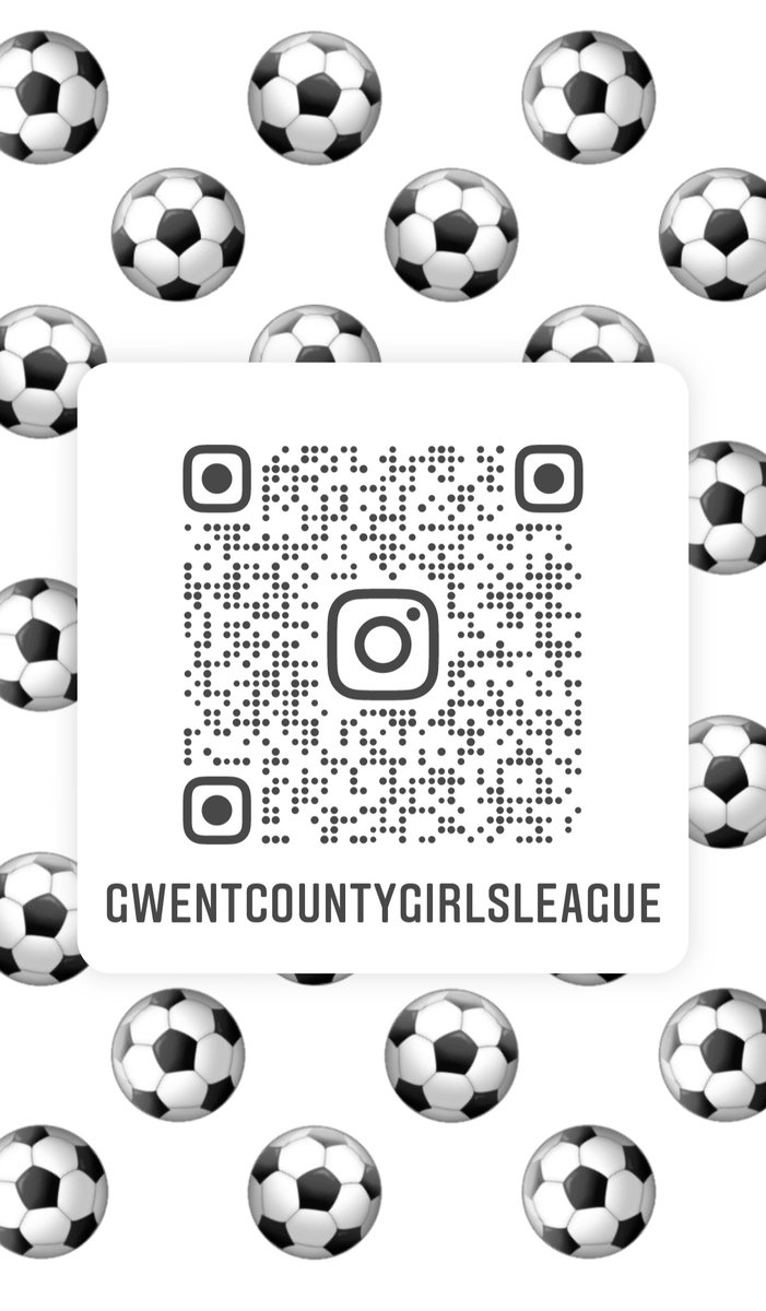 GCGirlsLeague's tweet photo. Follow our Facebook and Instagram pages. Search or scan the QR code. #gcgl #girlsfootball #HerGameToo #Gwent https://t.co/WE1MXGLBuy