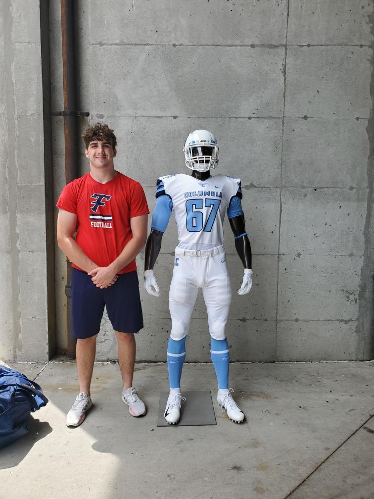 Thank you to <a href="/CoachJonMc/">Jon Mclaughlin</a> and <a href="/CULionsFB/">Columbia Football</a> for a great camp and a fantastic opportunity to show up and show off! <a href="/FranklinFootbal/">Franklin Football</a> @Fhsfballoline <a href="/CoachMoran31/">Aaron Moran</a> <a href="/PatriotDawgs/">Coach Hall</a>