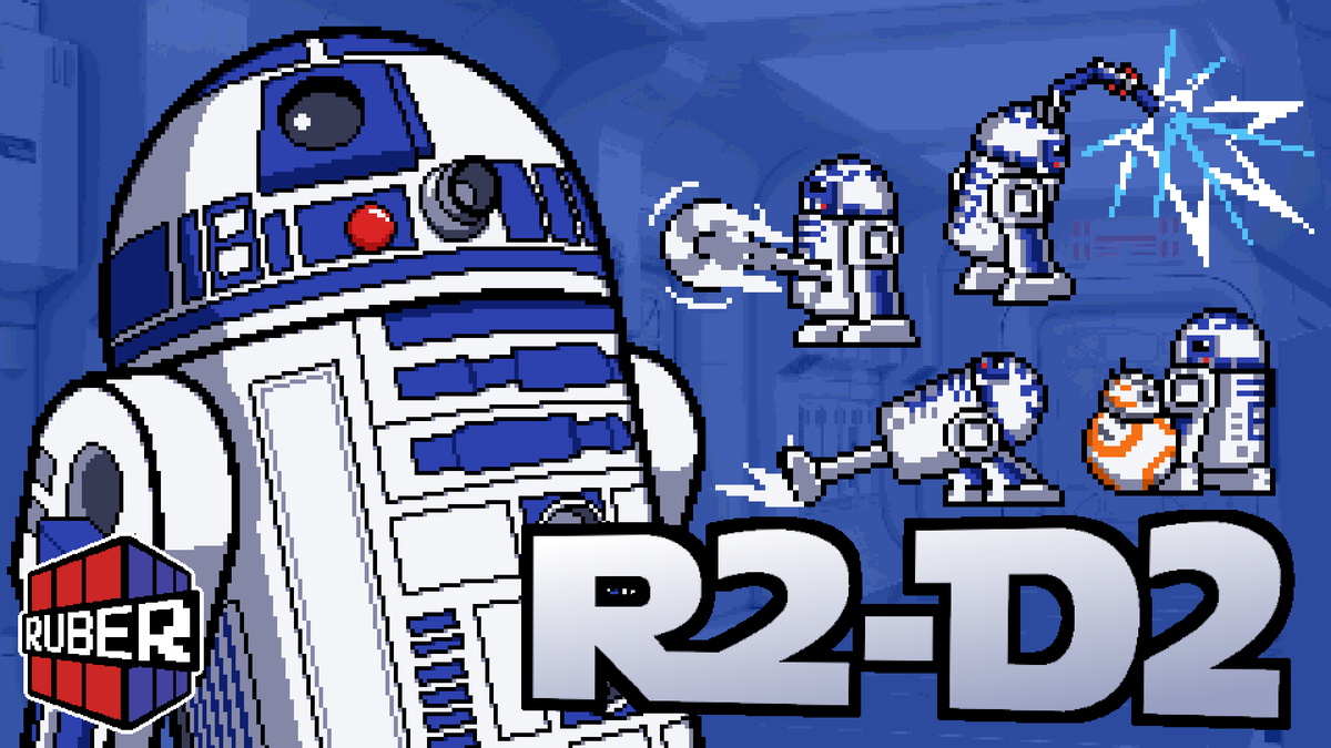 This isn't the droid you're looking for... R2-D2 from #StarWars joins #RivalsofAether workshop! This droid has a bunch of tools at their disposal, especially with their oil stage control. Char link: steamcommunity.com/sharedfiles/fi… Check out their trailer here: youtu.be/byCBdnClGjI