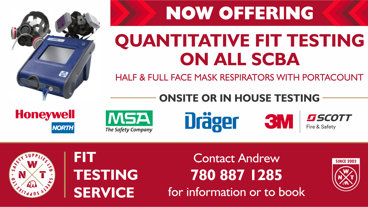 NWTSafety's tweet photo. NWT Safety Supplies is now offering Quantitative Fit Testing. Contact us to book yours.
#fittesting #nisku #sprucegrove https://t.co/huYv1ADbae
