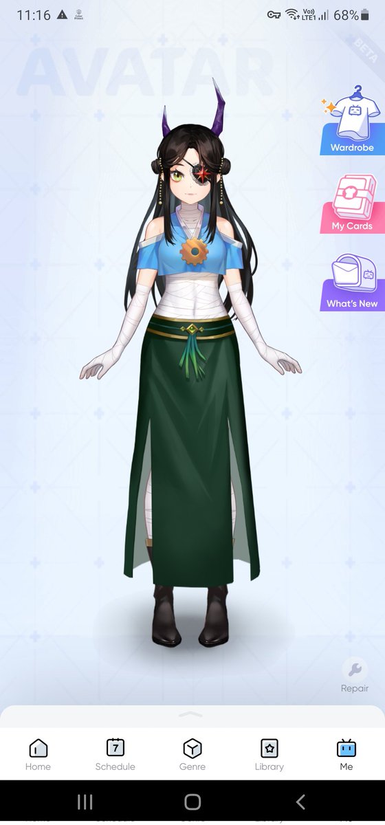 TwinkleStarsYZ's tweet image. #AvatarFun Dress up 15 #bilibilicomics