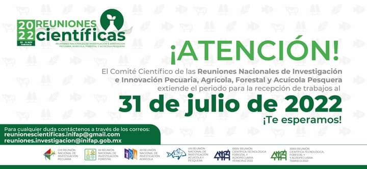 conacofi's tweet photo. Reuniones Cientificas INIFAP 2022
Para mayor información: https://t.co/1roLp3pHQF https://t.co/MW80Qnbjv5
