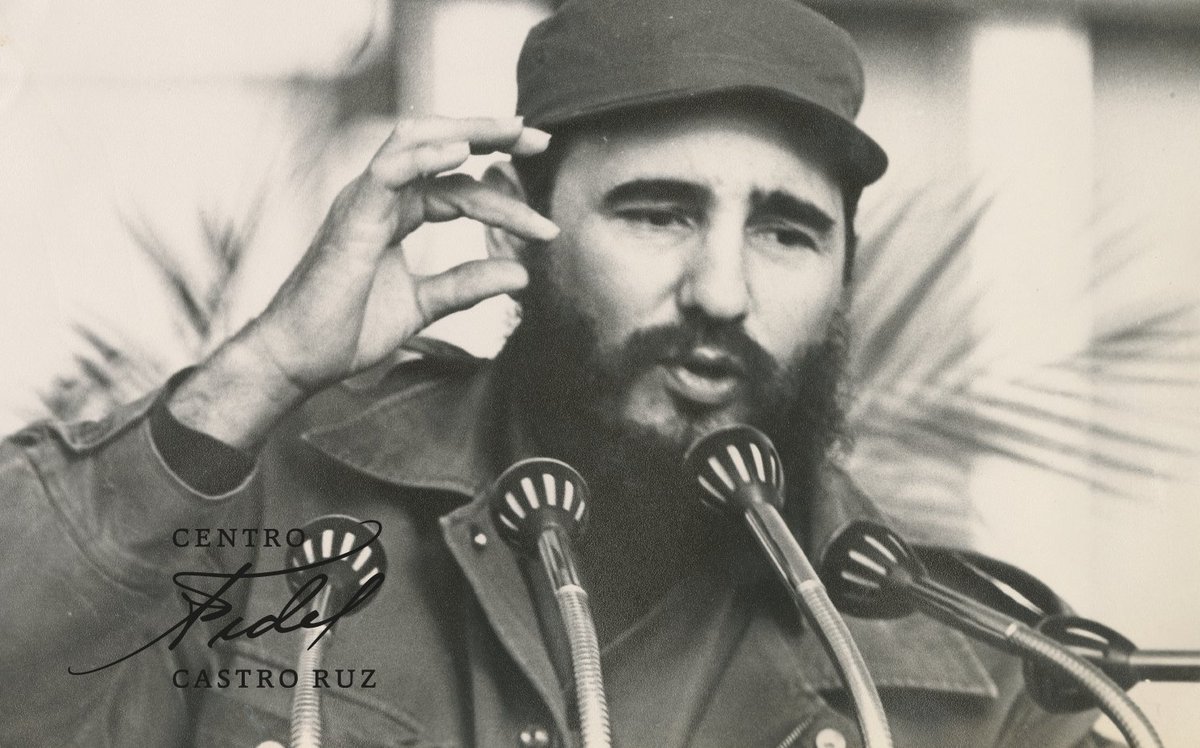 centrofidel's tweet image. #Fidel:"No se preocupen que cuando parece que no le queda nada a un revolucionario, siempre le ha de quedar un poco de vergüenza y se puede hacer mucho con ese poco de vergüenza". #VamosConTodo #FidelVive #CubaVive