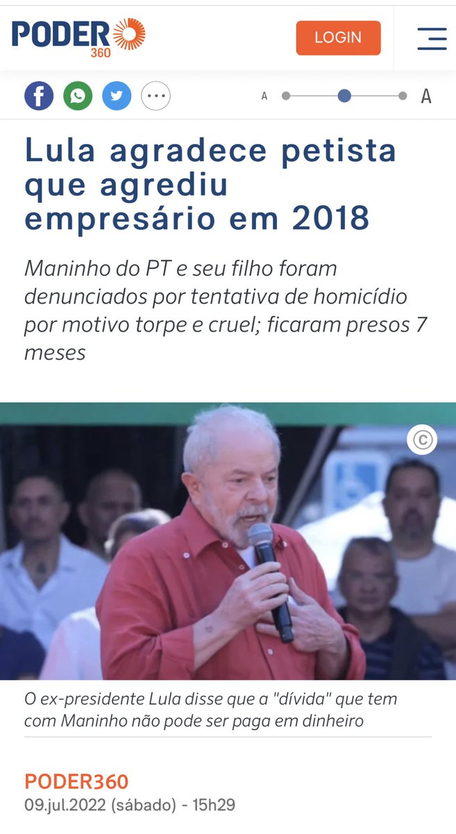 oadrianorogerio's tweet photo. @senadorhumberto Discurso de ódio https://t.co/HOtuf7yH9V