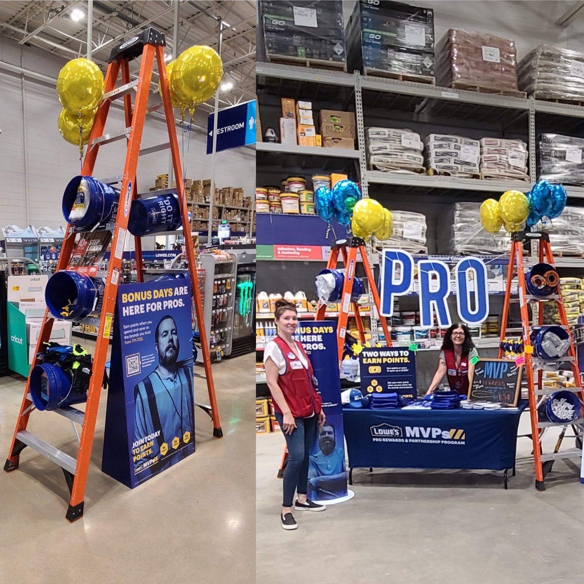Kicking off bonus days at Lowe's this week. 2338 is ready to go. @mvpbonusdays <a href="/shanejthompson/">Shane Thompson</a> <a href="/BlueTeam_R21/">Lowe’s Region 21</a> <a href="/KrisWel79144460/">Kris Welch</a> <a href="/NXeloures/">Nikki Xeloures</a>
