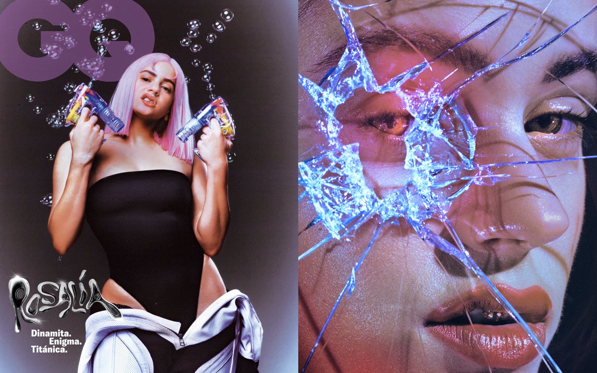 My cover story with @ROSALIA for @GQSPAIN - 2022.