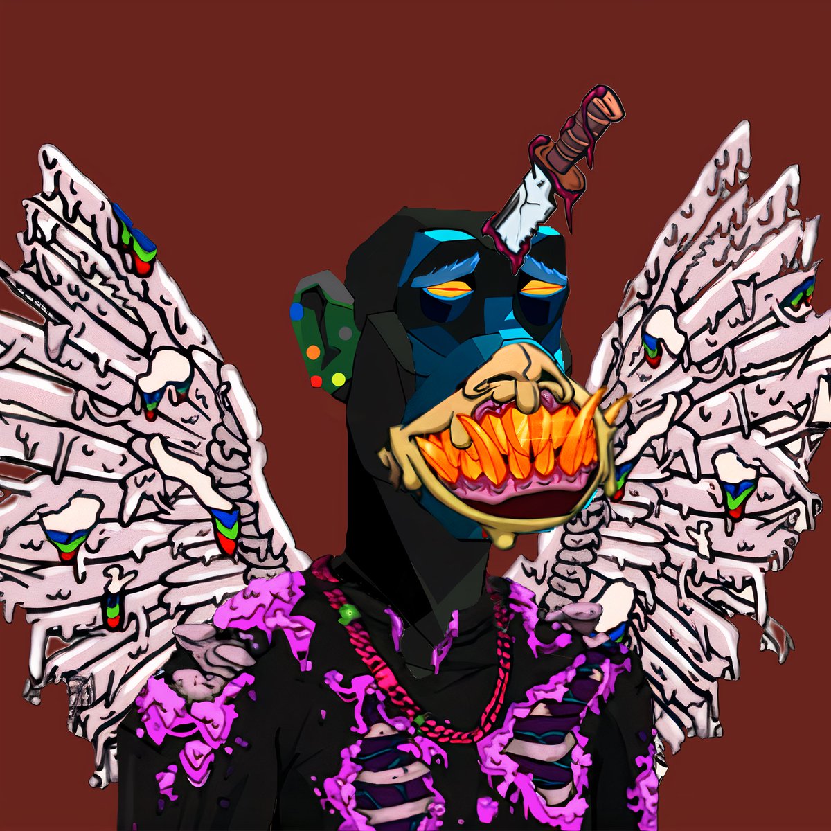 Degen Dead Primates ☠️ (MINT LIVE) tweet media