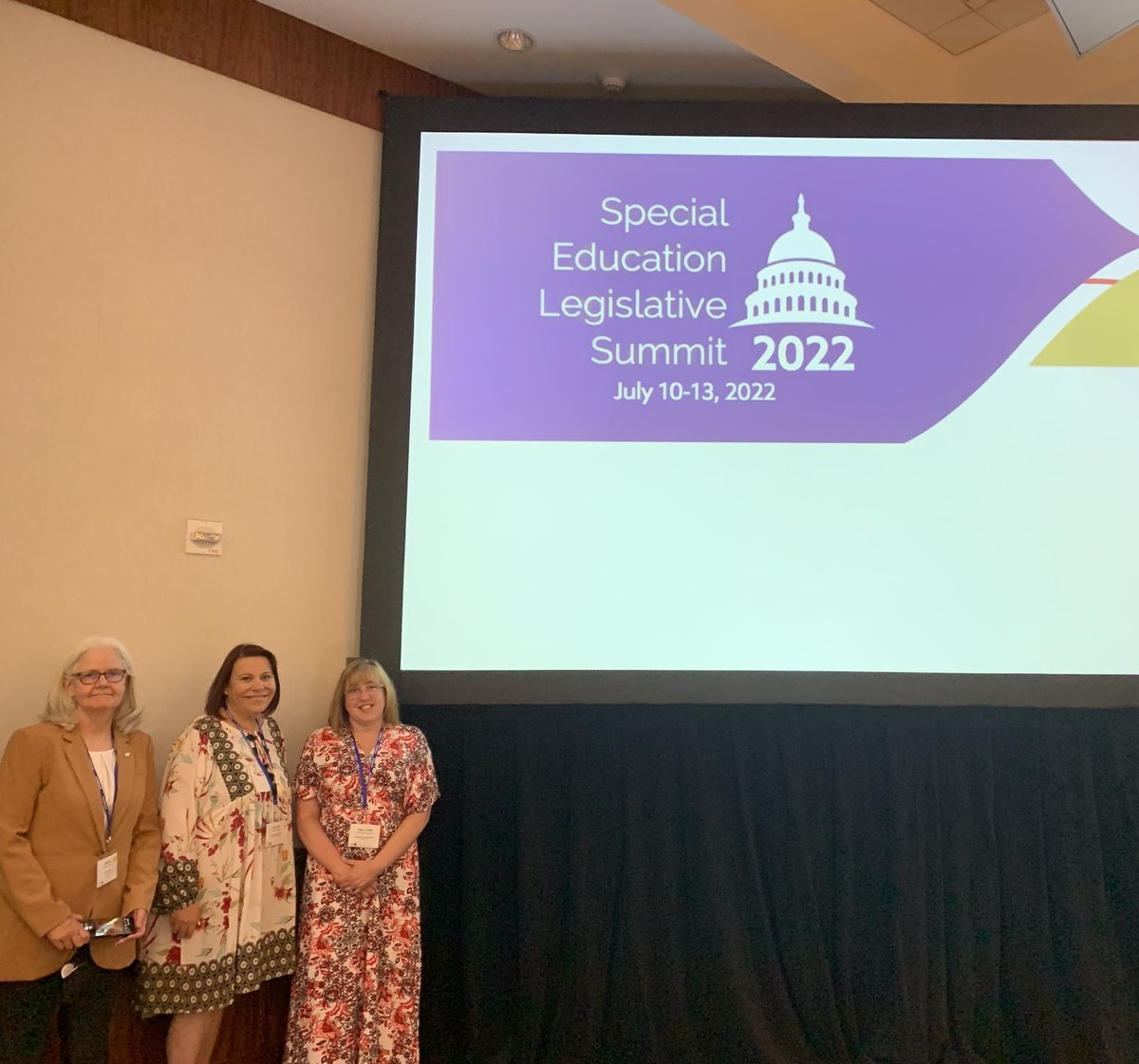 rae_lynn_helman's tweet photo. New York is ready to advocate for children with disabilities. #NYCASE #NYSCEC #SELS2022 https://t.co/GRUvpWXH3R