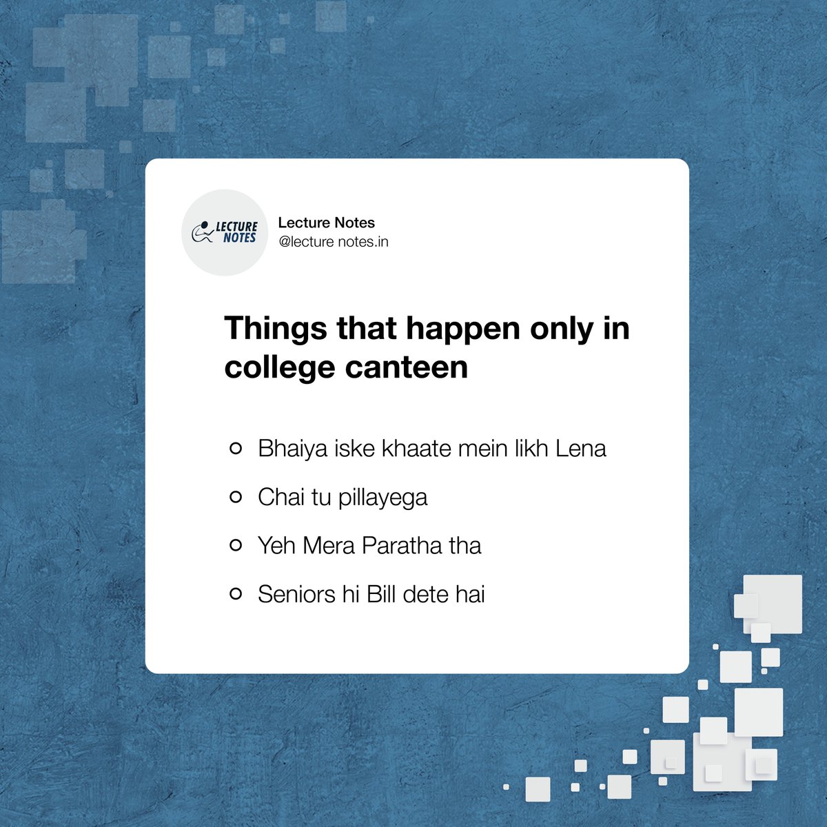 LectureNotesIN's tweet image. Canteen has always been everyone's favorite place in college.
#lecturenotes #collegelife #Vanangaan #Suriya41