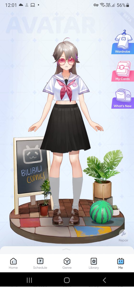 TwinkleStarsYZ's tweet image. #AvatarFun Dress up 16 #bilibilicomics