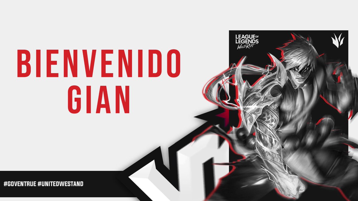 #WildRift | Fichaje📝

Nuestro nuevo Jungla llegó a VenTrue con todas las ganas de romper este split, nos vemos pronto en la grieta!

¡Bienvenido @GianMar94550055! 🇲🇽🇻🇪

#GoVenTrue #UnitedWeStand ⚪️🔴⚫️