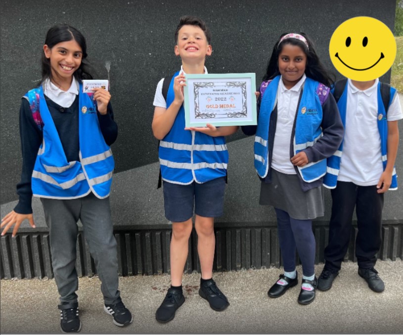 HillbrookMaths's tweet photo. Last week we sent 2 teams of Year 5 children to compete in the @BurntwoodSchool Maths Treasure Hunt. After several rounds of problem-solving, tower building and code-cracking, the Hillbrook Beavers emerged victorious! A great effort by both teams who were a credit to the school! https://t.co/3KaJNQdCrL