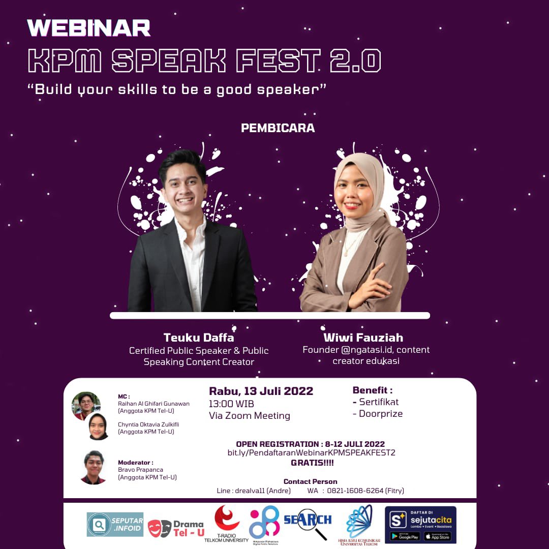KPM_TelU's tweet photo. KPM TELKOM UNIVERSITY PROUDLY PRESENT https://t.co/0ufCcETNZu