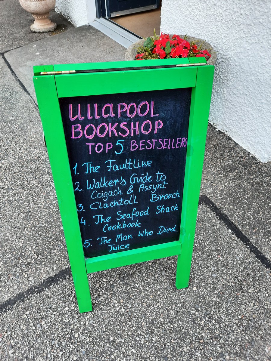 UllapoolB's tweet photo. 'Books are the plane, and the train, and the road. They are the destination, and the journey. They are home.' 
Today's #bookshopquote at @UllapoolB &amp; our top 5 Bestsellers including #faultlinenovel by @johnmac201 #walkersguide #coigach @NWHGeopark @Leading_Lines &amp; @Seafood_shack1 https://t.co/VcjUmmnrXQ