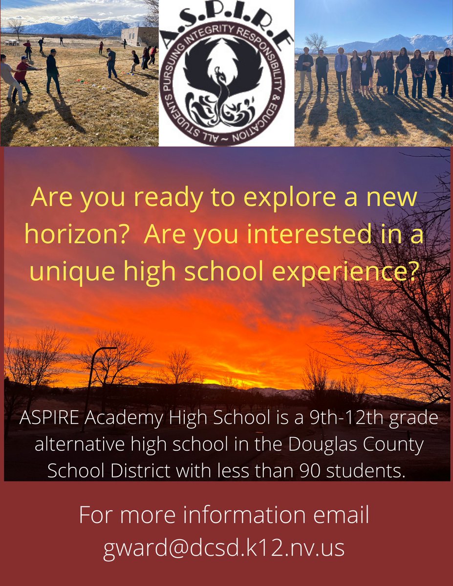 ASPIRE Academy is currently enrolling students for the 2022-2023 school year.  Don't miss out!!!
