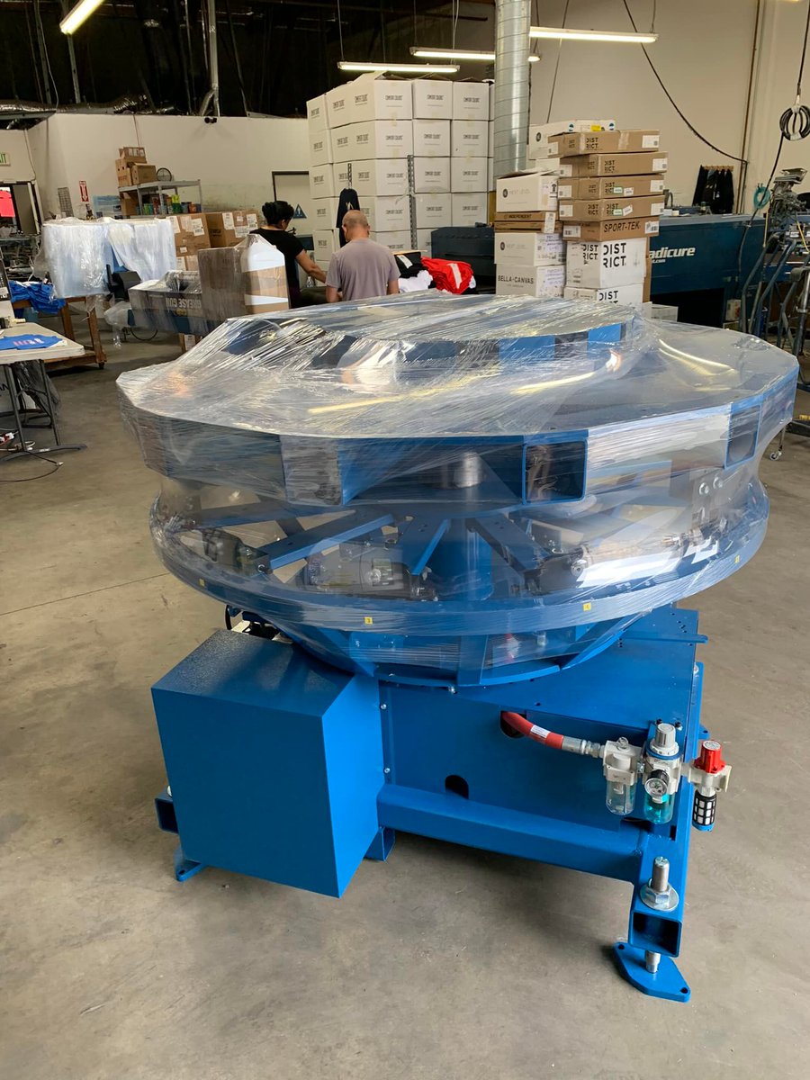 mrcompanies's tweet photo. There is no better feeling than seeing new equipment reach their new homes! ππ€
High Velocitees, Inc., thank you for your support and being part of the #MRBlueCrew
#Screenprinting #sportsman #sportsmanex #screenprintingmachine #automaticpress #printlife #screenprintingequipment https://t.co/h8LlqZ0LYB