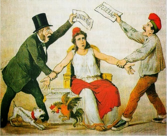 andresugaldev's tweet photo. En el Estado Unitario el poder se centraliza en el gobierno y se delega a las provincias (de arriba hacia abajo). En el Federalismo, son los territorios quienes conceden facultades al gobierno central (de abajo hacia arriba). Esa es la gran diferencia, única y fundamental... https://t.co/ozw4cjRLkw
