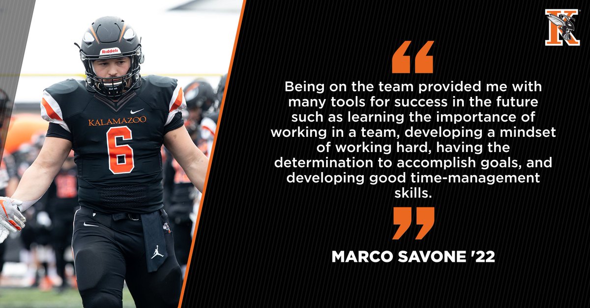 Kalamazoo College Athletics (@khornets) on Twitter photo Marco Savone '22 graduated from <a href="/kcollege/">Kalamazoo College</a> in June with a degree in chemistry and is currently studying for the MCAT in anticipation of applying to medical school. Read more about his K experience at bit.ly/3Pmnfl5. #whyd3 Marco Savone '22 graduated from <a href="/kcollege/">Kalamazoo College</a> in June with a degree in chemistry and is currently studying for the MCAT in anticipation of applying to medical school. Read more about his K experience at bit.ly/3Pmnfl5. #whyd3