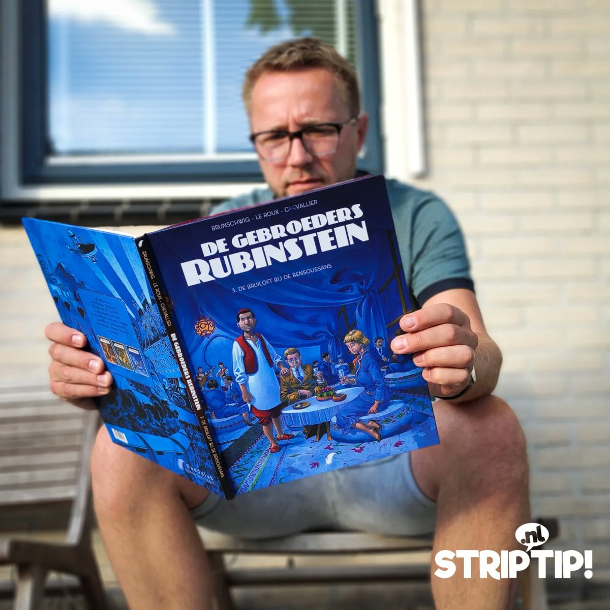 striptip's tweet photo. RECENSIE ✍️ Gebroeders Rubinstein 3

Na de uitstekende start van de strip 'De gebroeders Rubinstein' gaat de reeks nu verder met deel 3. De verwachtingen zijn hoog!

https://t.co/2IXqXD2lcX https://t.co/gpwWaKQh9R