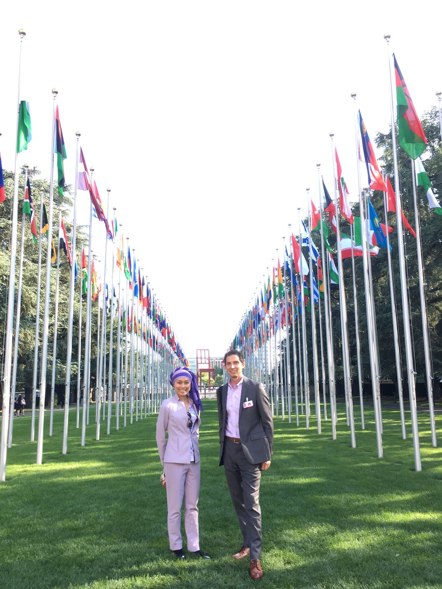 PurdueFWEngLing's tweet photo. Did you know? TENL faculty not only work in our local community, but also with the global community? Here they are at the United Nations in 2019 and 2022. https://t.co/Js7hmkYMMw