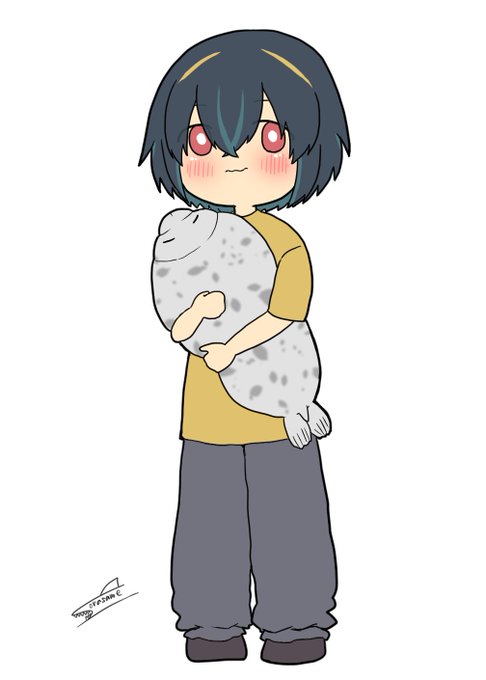 アザラシのぬいぐるみのtwitterイラスト検索結果