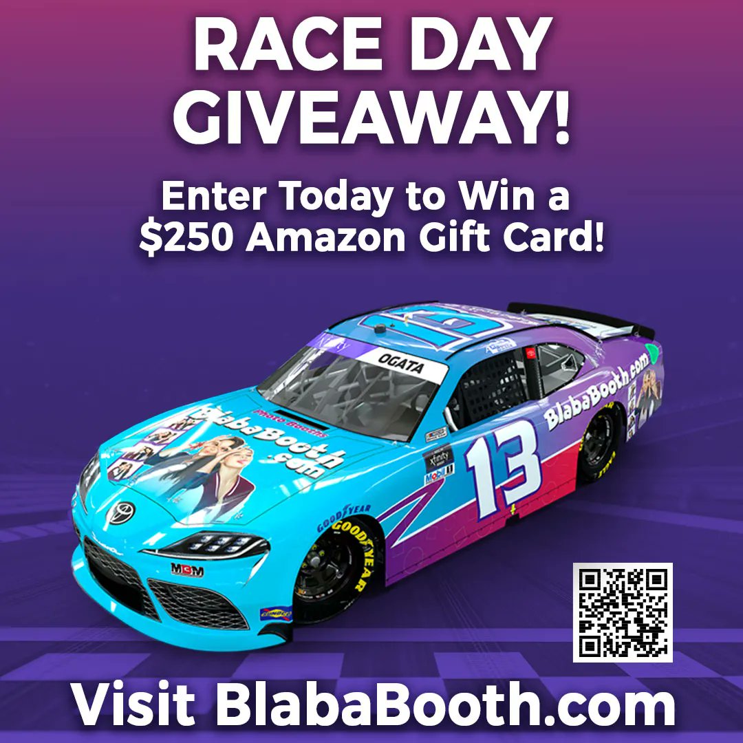 DNPPhoto's tweet photo. Could you use $250? Visit https://t.co/j4EWnMtzpF to find out how to enter to win $250! Be sure to watch Akinori Ogata Racing in the @nascar @xfinityracing https://t.co/j4EWnMtzpF No.13 MBM Motorsports Toyota Racing GR Supra at New Hampshire Motor Speedway on July 16th! https://t.co/yFvyUiFFRT