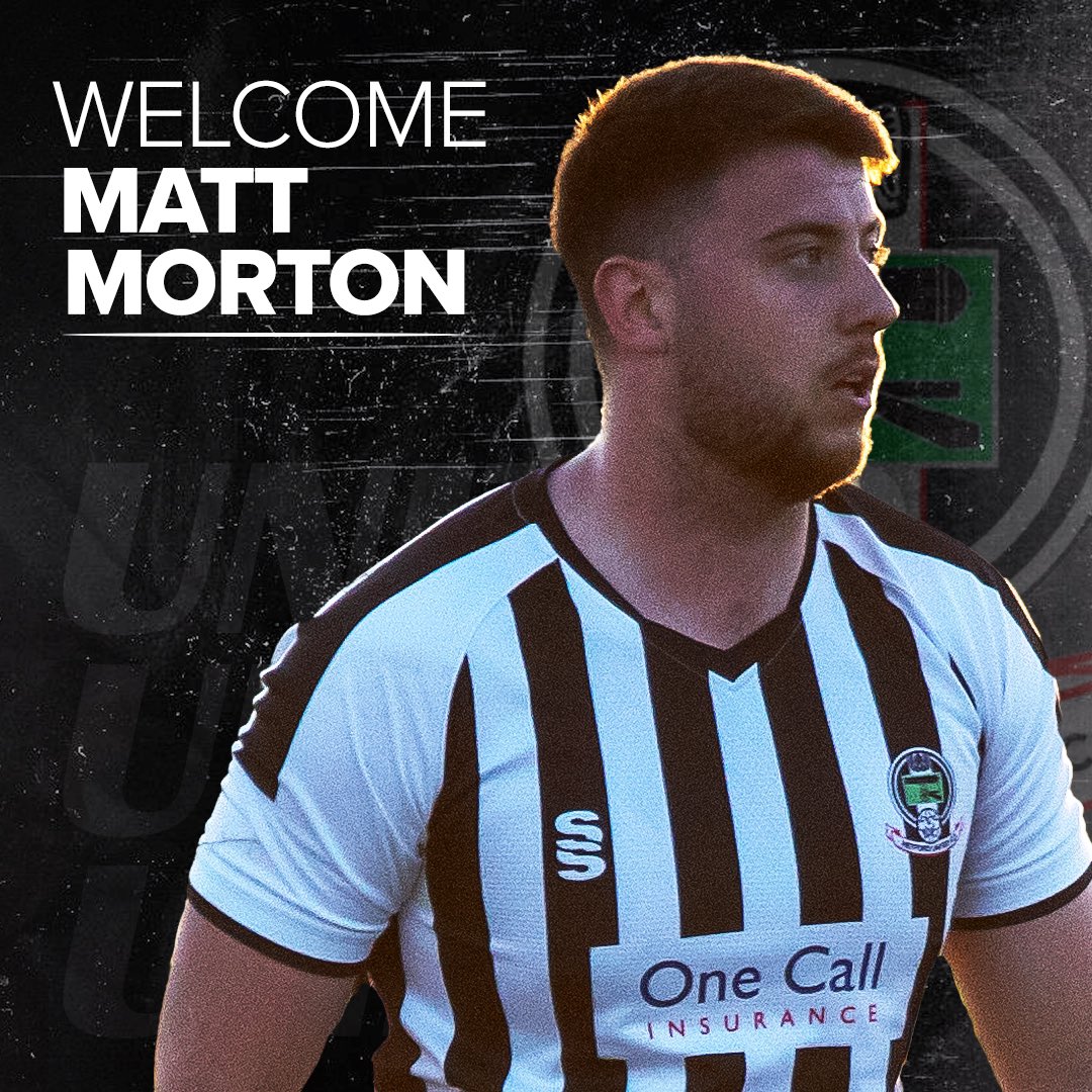 RetfordUnited's tweet photo. 𝗡𝗘𝗪 𝗦𝗜𝗚𝗡𝗜𝗡𝗚 ✍️

We are happy to announce the signing of former Hallam FC &amp; Handworth Striker, Matt Morton.

Welcome to the Badgers, Matt! 🙌

#UTB 🖤 https://t.co/5ZqiJKteAC