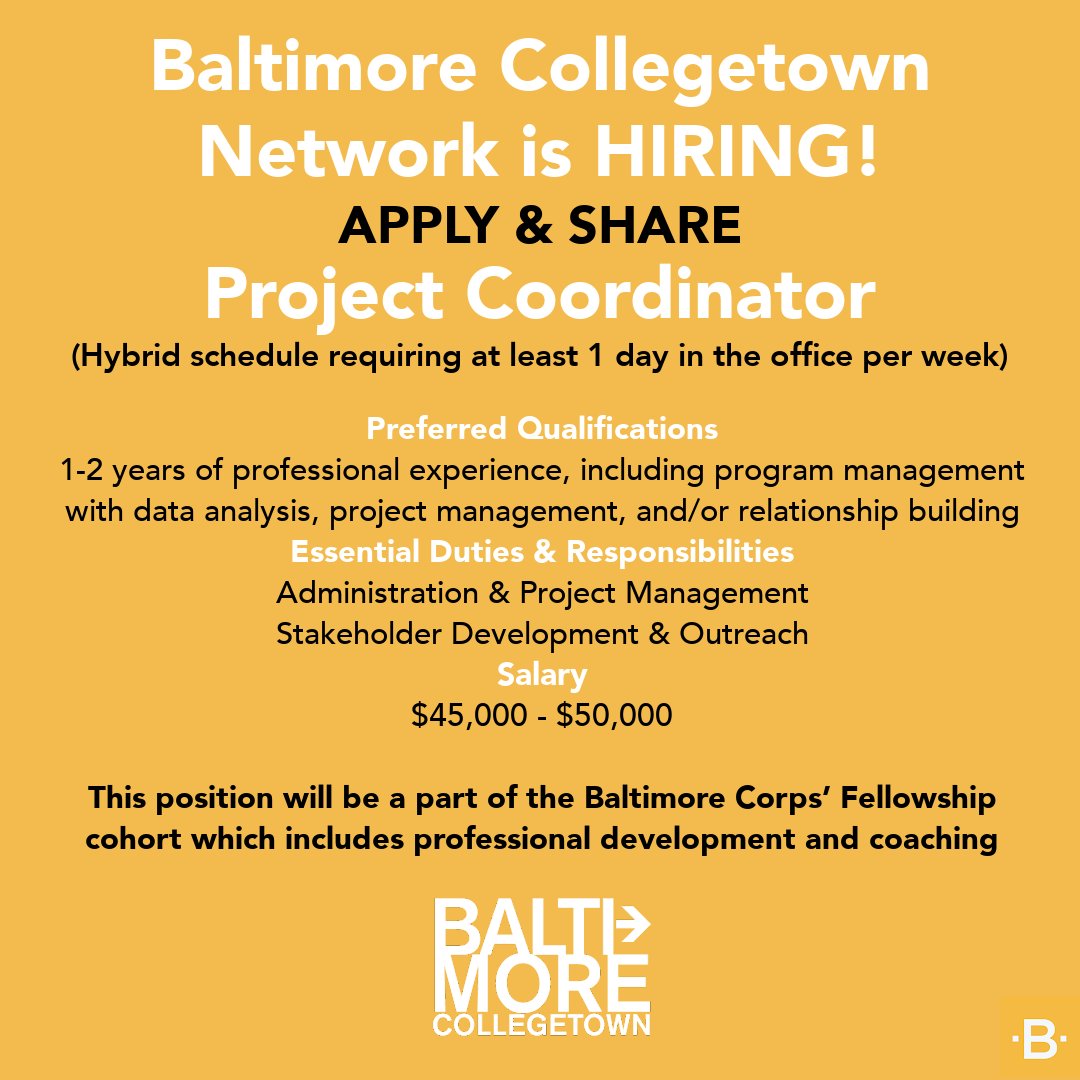 Baltimore Corps tweet media