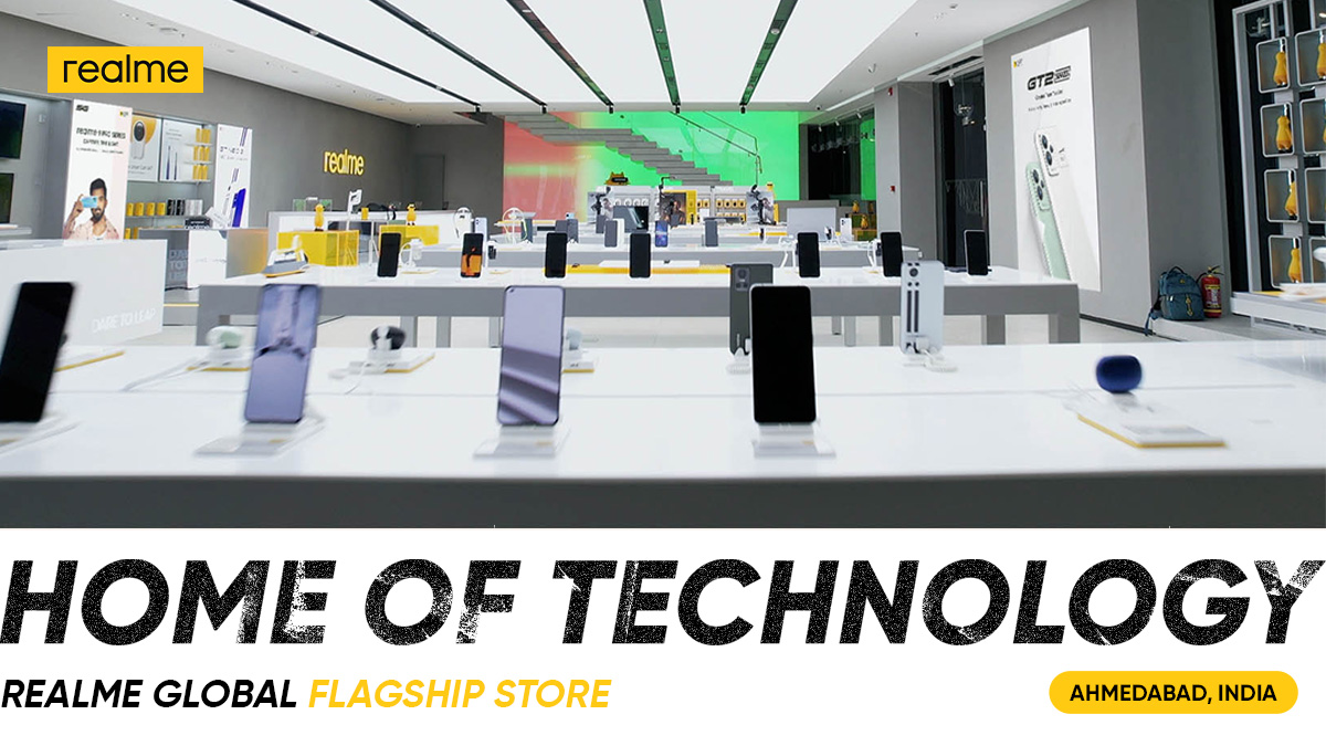 realmeIndia's tweet photo. Unlock the best of tech!
Our #realmeGlobalFlagshipStore in Ahmedabad provides you a premium experience, showcasing some innovative and futuristic technology for our users to experience.
Truly #GreatnessIsInStore.
Head Here: https://t.co/B8by2Fw1bx https://t.co/ClC3OOqpOP