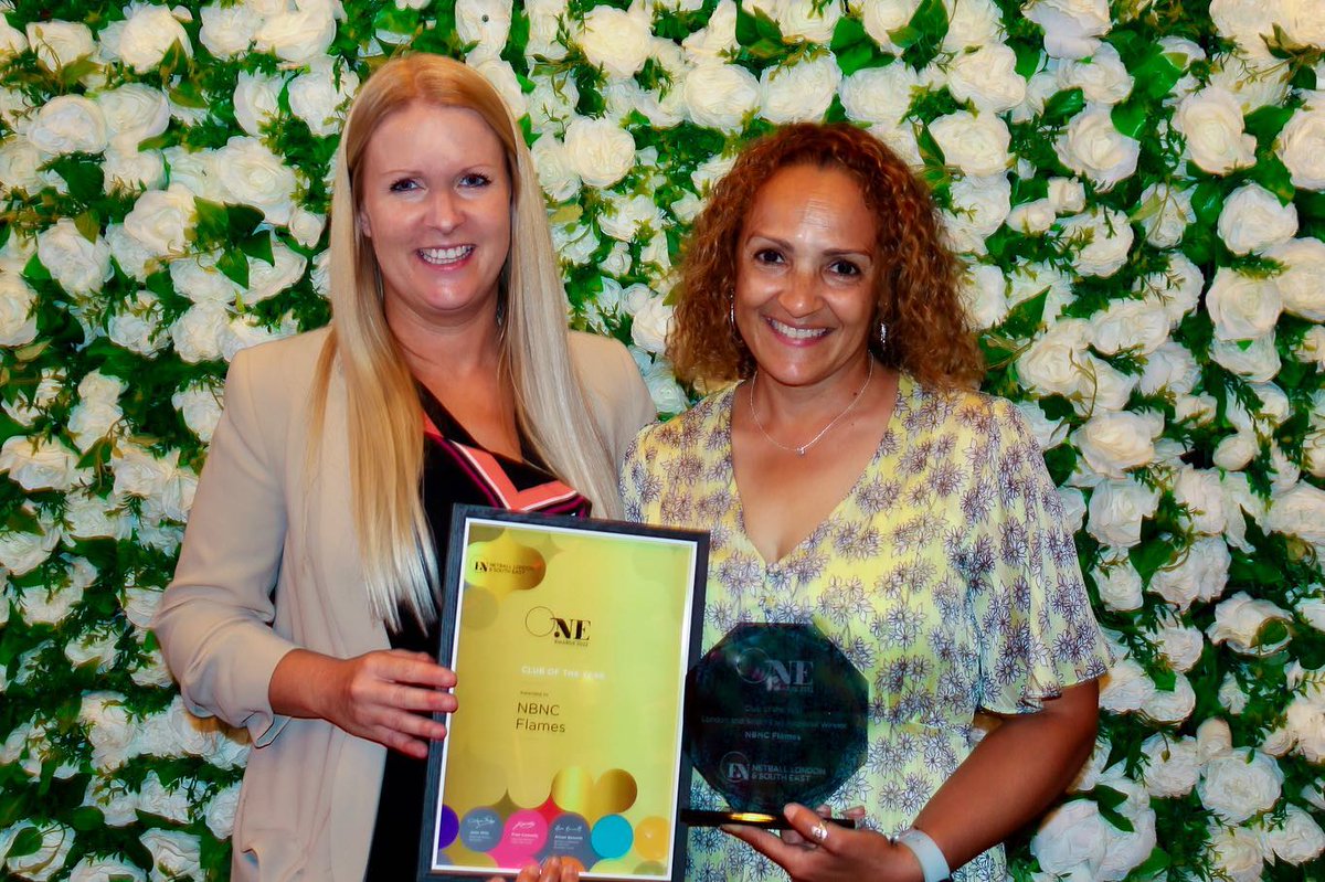 NDOMiddlesex's tweet photo. A huge congratulations to NBNC Flames who won the Club of the Year award at the London and South East One Awards. Thank you for all that you do for our netball family! @NBNCFlames
#LSEONEAwards #ONEAwards #netball #netballfamily #volunteer #volunteering #cluboftheyear https://t.co/6mex4EdVyT