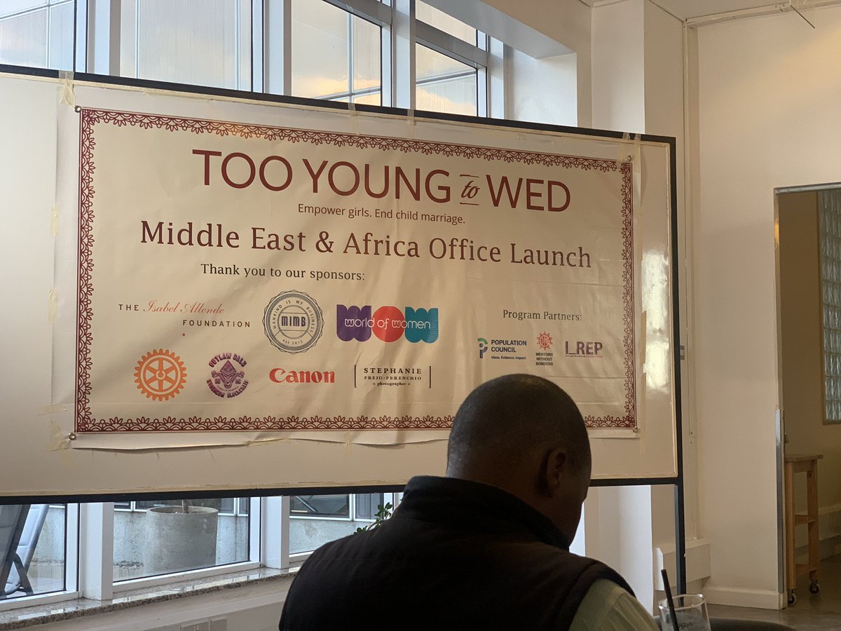 UnescoYouthKe's tweet photo. @UNESCO Youth Kenya is attending the launch of Too Young to Wed office here in Nairobi. It's the first office to be launched within Africa and Middle east. 
#TooYoungtoWed 
@NatcomUnescoKe @UnescoEast @ManthiFaith https://t.co/6b5P9Pd98V