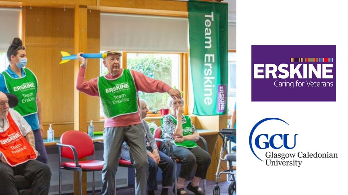 Students wanted! 📢

The Sporting Senior Games are back, with GCU once again joining forces with @ErskineP2C 🤝

The games will be held in individual care homes between 21st July &amp; 12th August, and we're looking for student volunteers to spare a couple of hours to help out 🙋

🧵