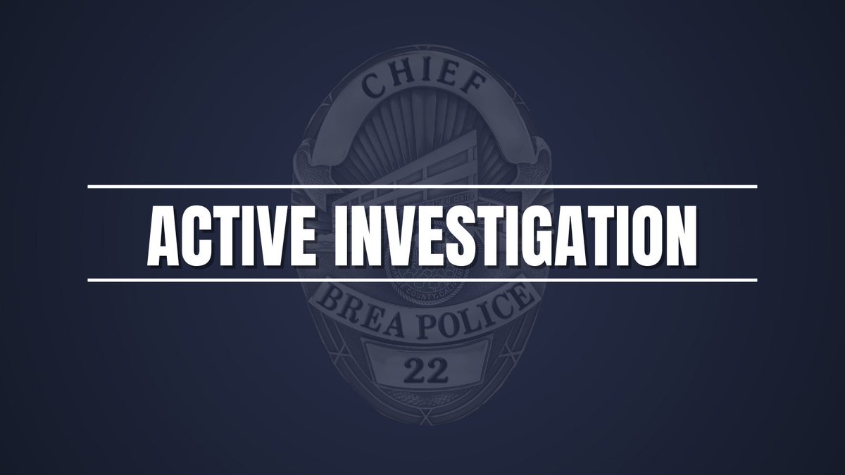 Brea Police Dept tweet media