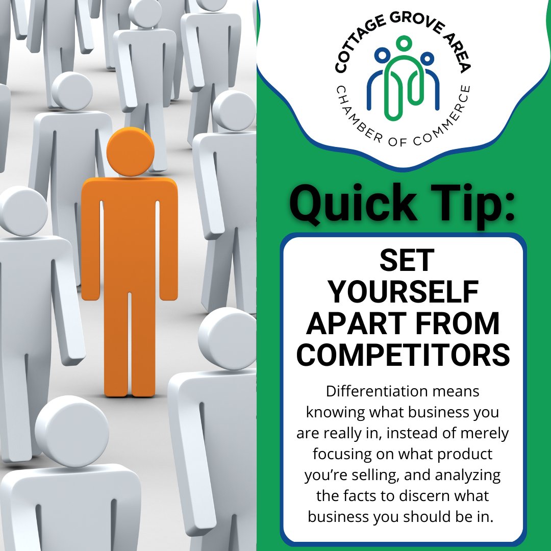 Cottage Grove Area Chamber of Commerce on Twitter "Here is a quick tip