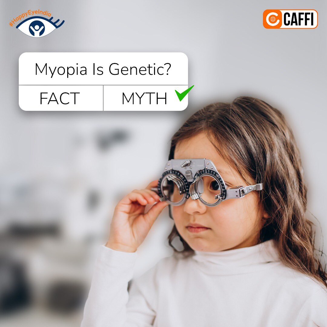CaffiCoin's tweet photo. Myopia is an eye disease with increasing prevalence, particularly in children. To help bring clarity, we’ve rounded up myth versus fact you need to know. 

#happyeyeindia #caffiorg #eyeawareness #mythvsfact #factcheck #childvision #myopia #myopiacontrol #eyehealth https://t.co/gwsOj67SKE
