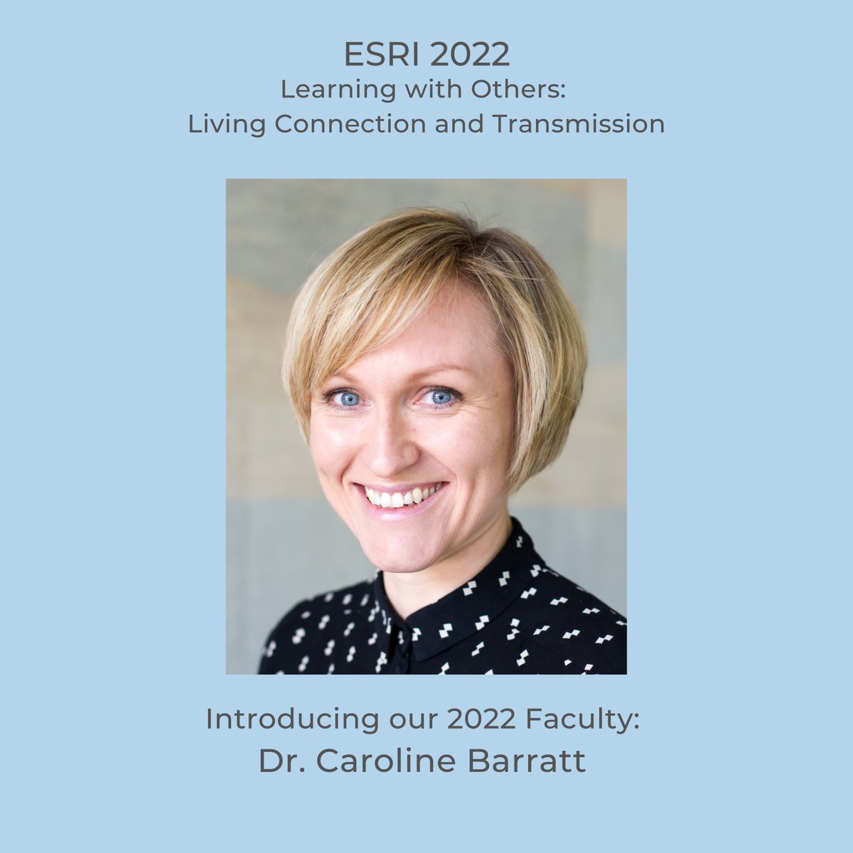 MindandLifeEU's tweet photo. 📣 Introducing the next member of our ESRI faculty: Dr. Caroline Barratt

💭  Read Caroline's bio here: https://t.co/DB3FU3oRV8 https://t.co/Xs1Am17vzG