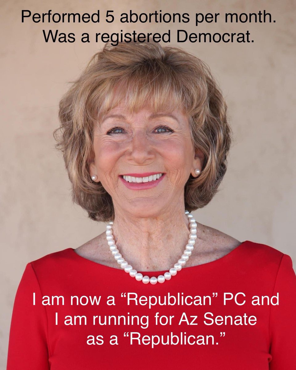 janet_delear's tweet photo. @oldmanpablo7 @AZGOP @AZHouseGOP @AZSenateGOP And we’ve got fake republicans running in several places - this one in LD17, baby killer #sElection2022 https://t.co/xe7itiEWvD