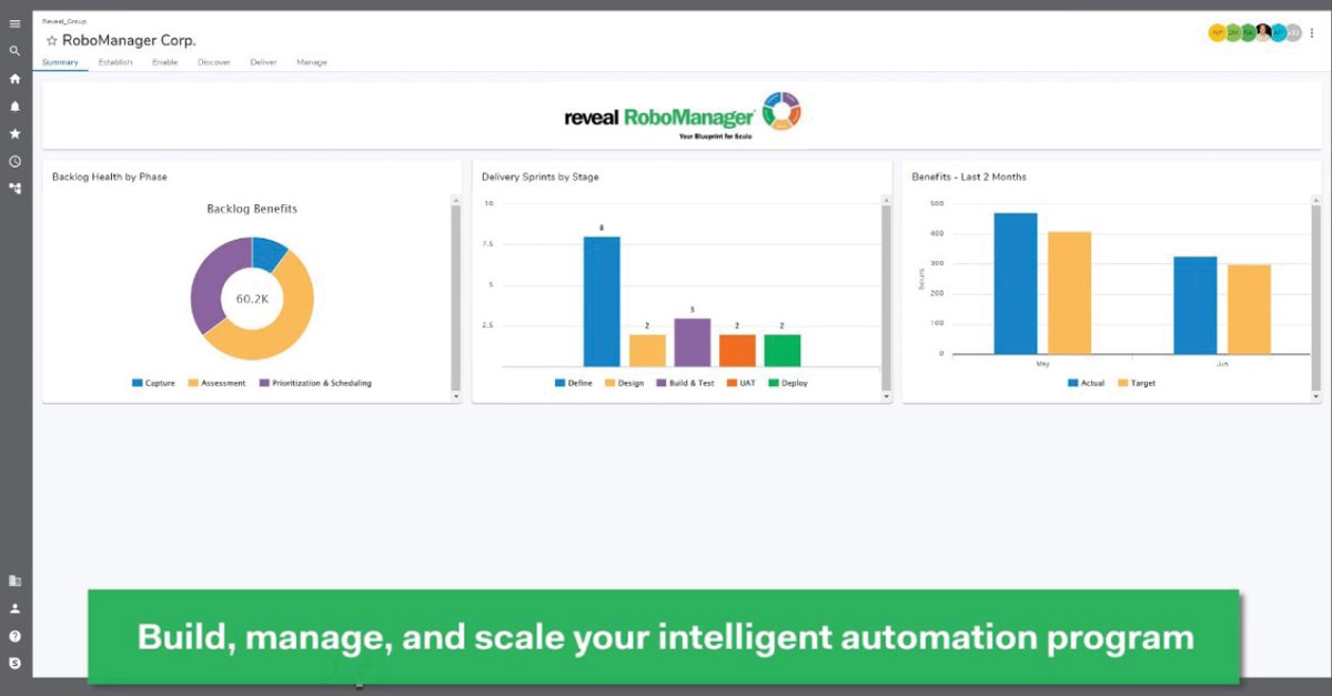 GroupReveal's tweet image. Deliver quality #automation with our robust pipeline management tool Reveal RoboManager® 

Value-driven analysis ✔️
Process mining tool integrations ✔️
Custom dashboards ✔️
Built to scale your program ✔️

Try it now for 🆓 

#AutomateBetter 
hubs.li/Q01gzqB-0
