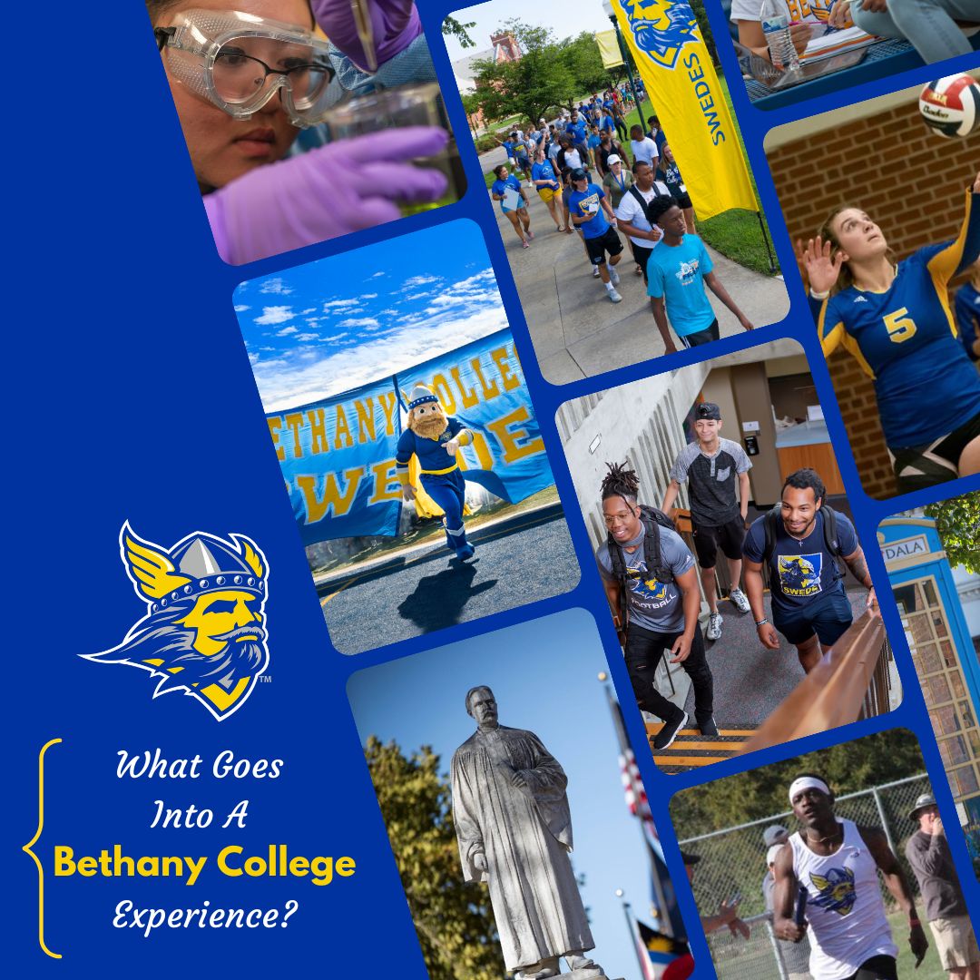 There's a million things that make up a positive college experience! Come find out what Bethany College can do for yours! 💙💛

bethanylb.edu