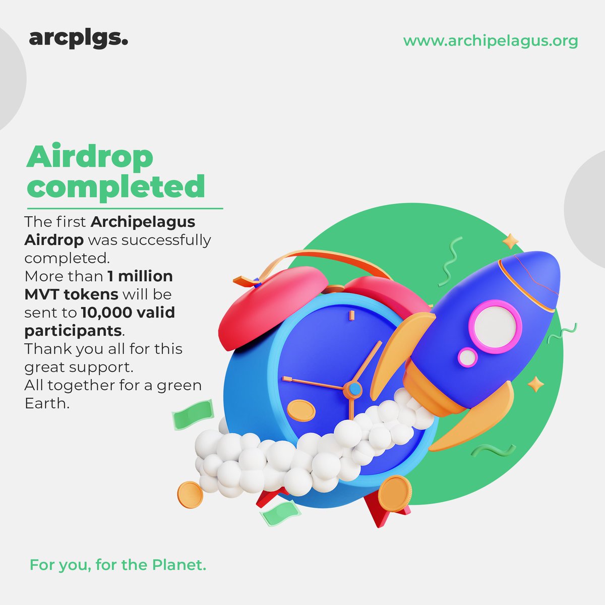 Archipelagus - The Green Metaverse tweet media