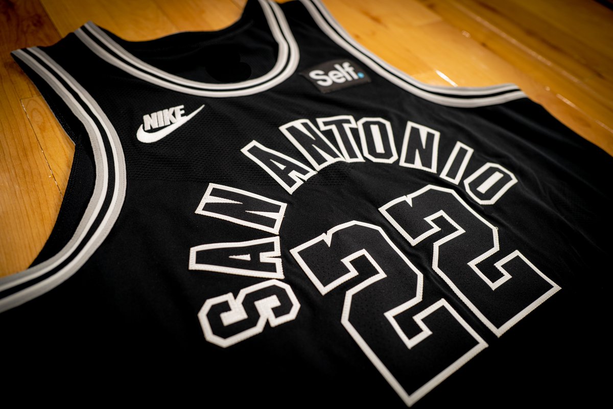 spurs's tweet photo. Can't wait to rock these this season 🤩 

Our black-on-black Classic Edition uniform pays homage to the early days that shaped us! #PorVida https://t.co/x7SD6WLp2v