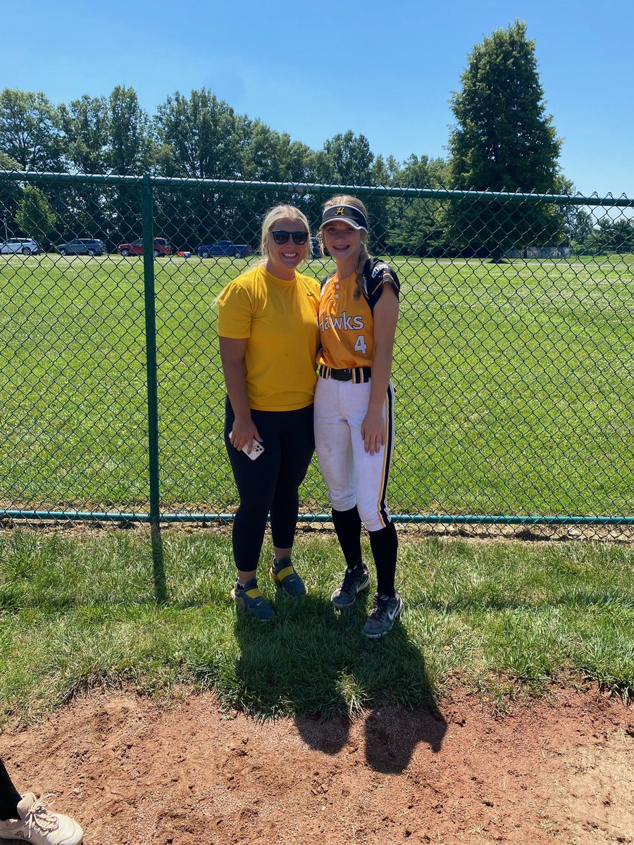 OliviaHaas2026's tweet photo. Finished weekend off going 2-3 vs tough competition Stingrays Showcase.  Last time I will be playing for Coach Lauren @OhioHawks2026 She has helped me grow &amp; develop in so many ways, I may never get to play for her again but she will always hold a special place in my heart. https://t.co/FuUslVqdDb